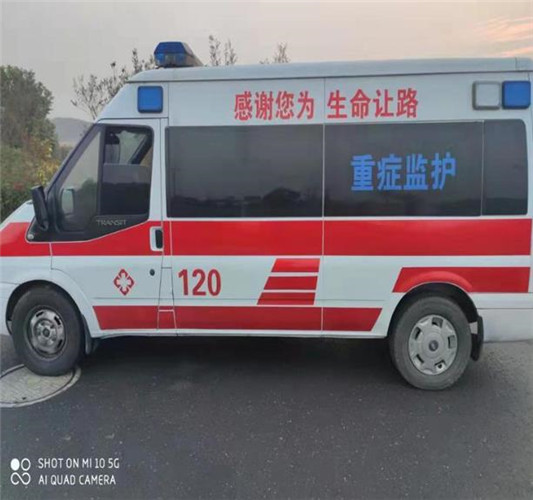 梁河救护车出租服务案例3